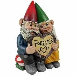 Unbranded Forever Love Funny Dwarf Couple Garden Decorations Resin Ornaments -Piha myymälä 176848938 max