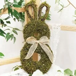 Cumdel Cute Easter Bunny Ornament Simulation Plants Wreath Creative Festival Decoration For Home Garden 10 Cumdel Cute Easter Bunny Ornament Simulation Plants Wreath Creative Festival Decoration For Home Garden -Piha myymälä 267245710 max