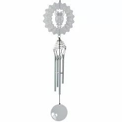 Cumdel Metal Wind Spinner Wind Chimes Pendant Handmade Crafts Home Garden Decoration Perfect Gifts