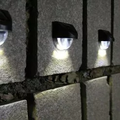 Cumdel Solar Fence Lights Outdoor Step Villa Garden Balcony Wall Lights Household Lights Waterproof Stair -Piha myymälä 277590755 max