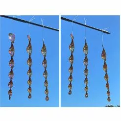 Cumdel Reflective Bird Scare Rod 10pcs Glittery Bird Reflector Spiral Garden Pendant For Window Outdoor 8 Cumdel Reflective Bird Scare Rod 10pcs Glittery Bird Reflector Spiral Garden Pendant For Window Outdoor -Piha myymälä 277590803 max