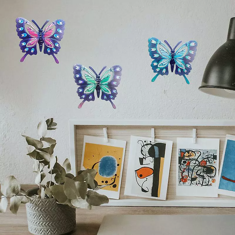 Cumdel 3d Metal Butterfly Decor Inspirational Wall Decor For Home Bedroom Living Room Office Garden Hanging 5 Cumdel 3d Metal Butterfly Decor Inspirational Wall Decor For Home Bedroom Living Room Office Garden Hanging - Image 3