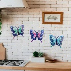 Cumdel 3d Metal Butterfly Decor Inspirational Wall Decor For Home Bedroom Living Room Office Garden Hanging 10 Cumdel 3d Metal Butterfly Decor Inspirational Wall Decor For Home Bedroom Living Room Office Garden Hanging -Piha myymälä 277593971 max