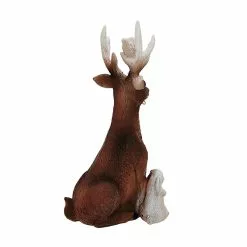 Cumdel Deer Statue With Solar Light Hand Painted Animals Resin Ornament For Home Garden Courtyard -Piha myymälä 277594960 max