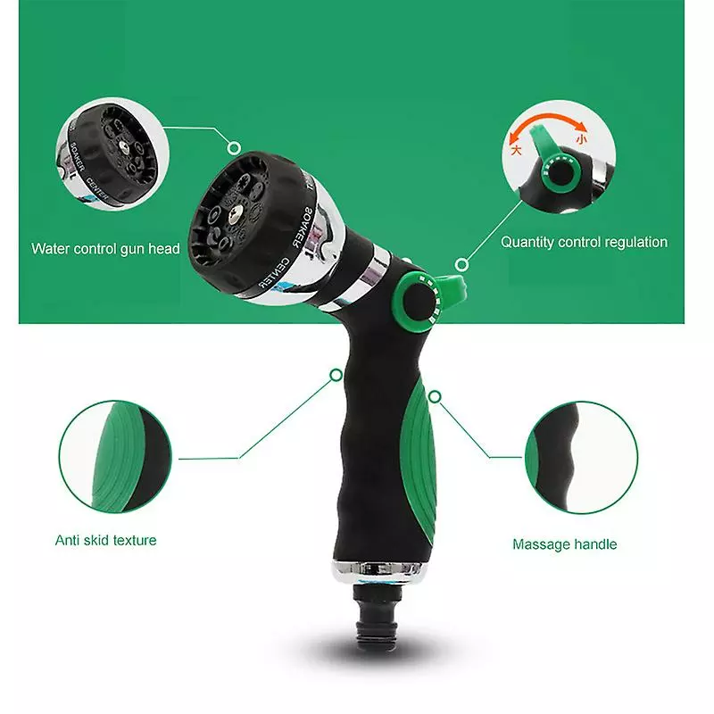 Cumdel Garden Water Hose Spray Nozzle Anti-slip And Shock Resistant Design For Watering And Washing 7 Cumdel Garden Water Hose Spray Nozzle Anti-slip And Shock Resistant Design For Watering And Washing - Image 5