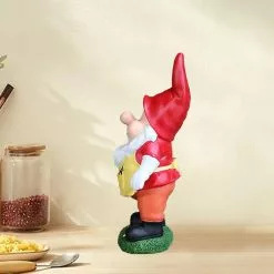 Cumdel Garden Gnome Statue Resin Dwarf Carrying A Basket Figurine Cartoon Fairy Tales Small Home Ornament -Piha myymälä 277597634 max