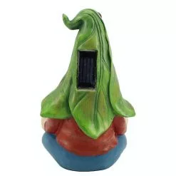 Cumdel Garden Solar Gnome Statue With 4 Ladybug Lights Meditating Sculpture Outdoor Figurines Lawn Patio -Piha myymälä 277597770 max