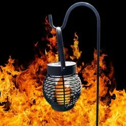 Cumdel Hanging Solar Flame Lights Outdoor Hanging Lanterns Solar Torch Lights For Garden Yarns Decoration -Piha myymälä 277600534 max