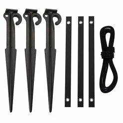 Cumdel Professional Plant Support Anchor Kit Durable Garden Plants Fixing Stakes Suitable For Outdoor