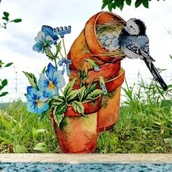 Cumdel Acrylic Garden Bird Decoration Simulation Painted Bird Hanging Ornament For Window Courtyard Balcony -Piha myymälä 277601782 max