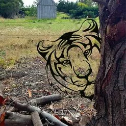 Cumdel Metal Art Outdoor Decor Peeking Animal Farmhouse Art Garden Stakes Decorative For Garden Yard -Piha myymälä 277607523 max