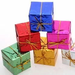 Toyvian 120pcs Christmas Ornaments Christmas Decorations Christmas Tree Gift Package Pendant Mini Gifts Box Pendants Christmas Foam Ornaments For Party Garden -Piha myymälä 280852312 max