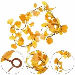 Toyvian 1pc Maple Leaf Vine Lifelike Simulation Rattan Wreath Adornment Maple Leaf Rattan Rattan Adornment For Home Party Garden -Piha myymälä 280856760 max