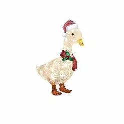 Unbranded Garden Light-up Duck Decor Scarf Light Duck Christmas Decorations -Piha myymälä 282485642 max