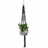 Unbranded Plant Hanger Decor Macrame Hanging Planter Basket Rope Garden -Piha myymälä 286883877 max