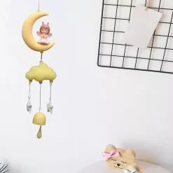 Unbranded Resin Windchime Pendant For Indoor/ Outdoor Garden Kids Room Home Decoration Ornament - Pink -Piha myymälä 293771765 max