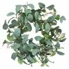 Unbranded Leaves Faux Eucalyptus Porch Farmhouse Patio Garden Festival Celebration Window Party Home Decor