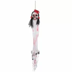 Toyvian Ghost Hanging Decor Halloween Home Garden Yard Bar Decorations Party Supplies Haunted House Props For Decor Use