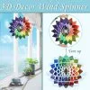 Unbranded Stainless Steel Wind Spinner- 3d Indoor Outdoor Garden Decoration Orna -Piha myymälä 310014772 max
