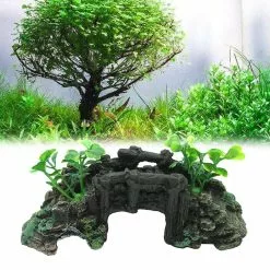 Toyvian 1pc Creative Resin Miniatures Bridge Micro Bridge Ornament Miniature Landscape Outdoor Bridge Stone Arch For Garden -Piha myymälä 321791956 max