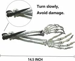 Unbranded Realistic Skeleton Stakes Halloween Decorations For Garden Lawn Stakes Haunted House -Piha myymälä 321825028 max