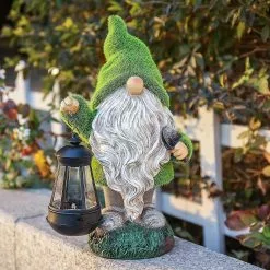 Unbranded Funny Dwarf Garden Statue Flocked Ornaments,resin Garden Figurine -Piha myymälä 355241409 max