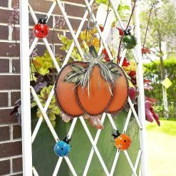 Unbranded Metal Garden Wall Art Decorative Set Of 4 Cute Ladybugs Outdoor Wall Sculptures -Piha myymälä 355273603 max