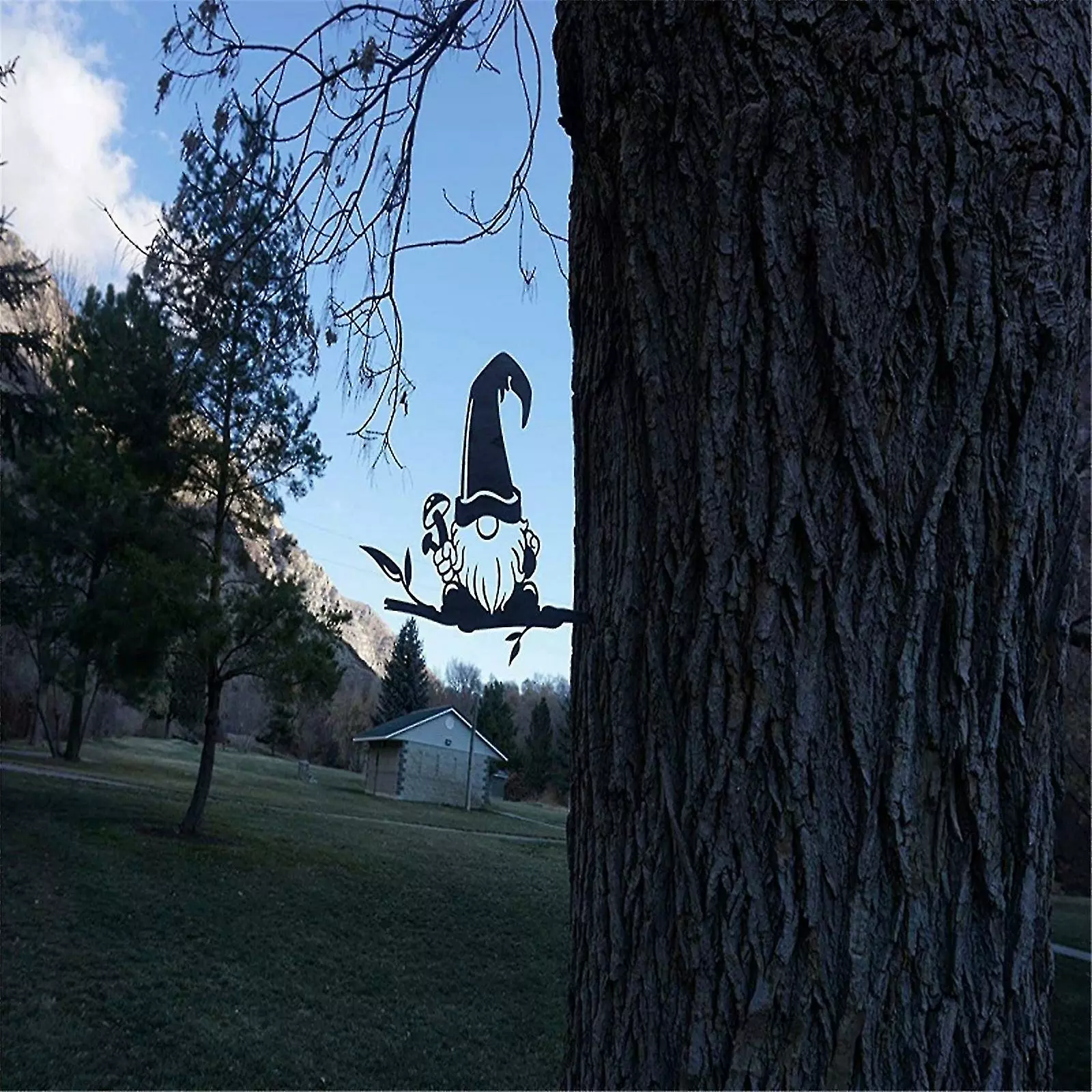 Unbranded Garden Art Outdoor Garden Backyard Branch Metal Elves Decoration Gift 5 Unbranded Garden Art Outdoor Garden Backyard Branch Metal Elves Decoration Gift - Image 3