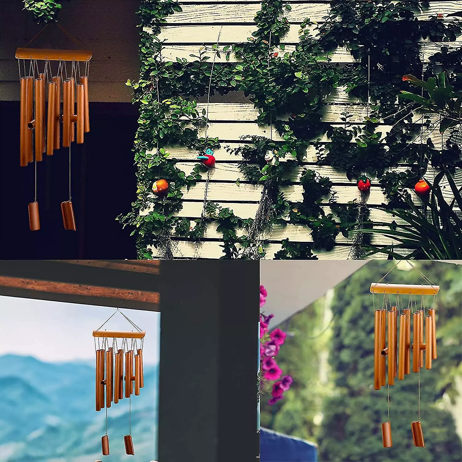 Unbranded Bamboo Wind Chime Wooden Wind Chime Bamboo Wind Chime Outdoor For Indoor Outdoor Garden Patio And Home Decoration 7 Unbranded Bamboo Wind Chime Wooden Wind Chime Bamboo Wind Chime Outdoor For Indoor Outdoor Garden Patio And Home Decoration - Image 5