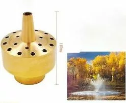 Aviva Brass Spray Head For Garden Water Fountain, Pond, Misting Accessory