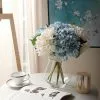 Unbranded Artificial Hydrangea Silk Flower Floral Fake Bouquet Home Wedding Garden Decor -Piha myymälä 368277628 max