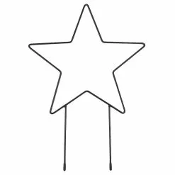 Fsu Garden Plant Support Stake Metal Moon/stars Plants Pot Trellis Decorative Cane Vines