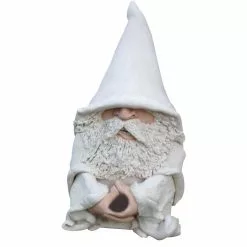 Fsu Peeing Gnome Statue Wizard Resin Figurine Wizzing Wizard Fountain White Wizard Garden