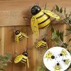 Unbranded 4pcs Ladybug Bee Mini Fairy Garden Wall Hanging Decor Country Ornaments -Piha myymälä 377248793 max