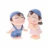 Unbranded 1pair Miniature Lover Figures Bonsai Succulent Garden Smiling Couple Ornaments -Piha myymälä 380461121 max