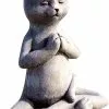 Unbranded Animal Sculpture In Meditation - Dog / Frog / Cat - Decoration For Fairy Garden, House -Piha myymälä 393878318 max