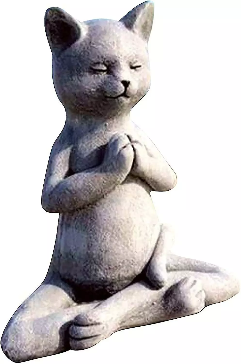 Unbranded Animal Sculpture In Meditation - Dog / Frog / Cat - Decoration For Fairy Garden, House 3 Unbranded Animal Sculpture In Meditation - Dog / Frog / Cat - Decoration For Fairy Garden, House