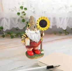 Unbranded Desktop Decorating Art Decorations Fairy Garden Statue, Resin Garden Statue, Funny Garden Figurines For Outdoor Garden Decor Sunflower Old Man -Piha myymälä 393878354 max