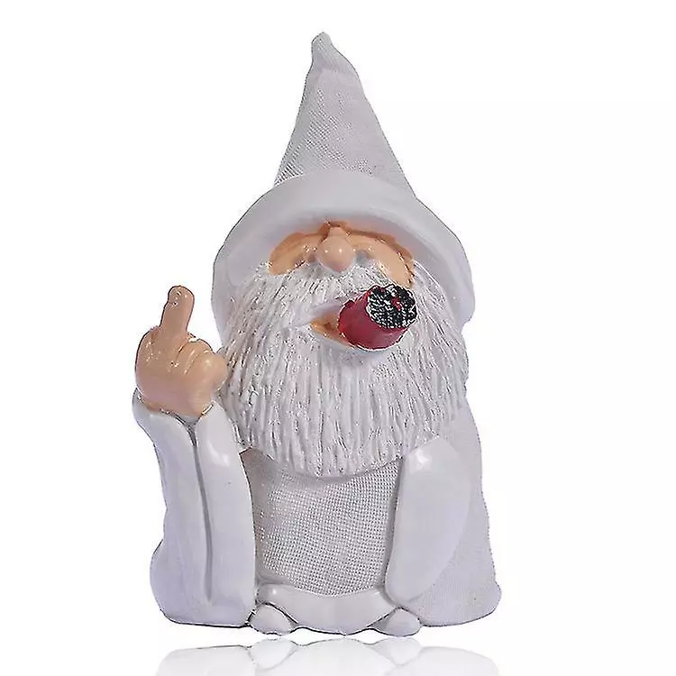 Unbranded Creative Smoking White Beard Gnome Elderly Garden Decoration Ornament Resin Crafts 3 Unbranded Creative Smoking White Beard Gnome Elderly Garden Decoration Ornament Resin Crafts