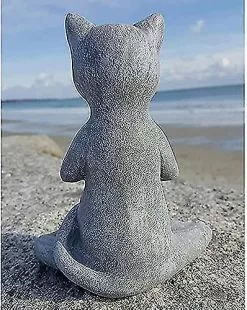 Unbranded Animal Sculpture In Meditation - Dog / Frog / Cat - Decoration For Fairy Garden, House 9 Unbranded Animal Sculpture In Meditation - Dog / Frog / Cat - Decoration For Fairy Garden, House -Piha myymälä 393878465 max