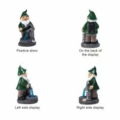 Unbranded Gnomes Garden Decorations With Solar Lights Resin Garden Sculptures Fun Gnome Garden Figurines -Piha myymälä 393880448 max