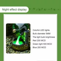 Unbranded Gnomes Garden Decorations With Solar Lights Resin Garden Sculptures Fun Gnome Garden Figurines -Piha myymälä 393880462 max