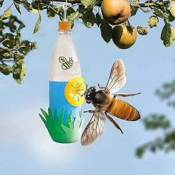 Unbranded Yaju Bee Trap Wasp Trap Installed On Plastic Bottle Lightweight Bee Catcher Hornet Trap For Garden, Home, Outdoor, Indoor(30pcs, Yellow) -Piha myymälä 398809641 max