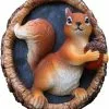 Unbranded Cute Squirrel Hanging Ornament Hand Painted Resin Crafts Pendant Garden Yard Decoration -Piha myymälä 407269154 max