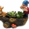 Unbranded Succulent Flowerpot | Cute Animal Plant Pots | Resin Garden Gnome | Cactus Planter For -Piha myymälä 407269513 max