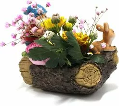 Unbranded Succulent Flowerpot | Cute Animal Plant Pots | Resin Garden Gnome | Cactus Planter For -Piha myymälä 407269531 max