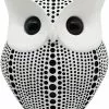 Unbranded Owl Craft Statues Home Decor - White Owl Figurines, Animal Statue, Small Accents For Bedroom, Office, Garden, Bookshelf , Tv Stand Decoration(white) -Piha myymälä 410104990 max