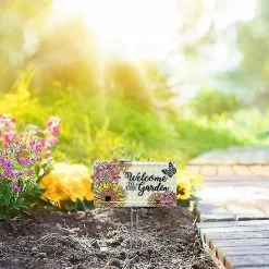 Unbranded Sajy Metal Butterfly Garden Stake Gardening Welcome Ornaments Decoration For Yard Outdoor -Piha myymälä 416924535 max