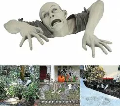 Unbranded Zombie Garden Statue For Halloween - Graveyard Decoration - Halloween Decoration For Patio, Lawn, Yard, Holiday Gift A -Piha myymälä 424372723 max