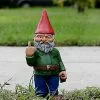 Unbranded 2023-15 Cm Middle Finger Garden Gnome - Gnomes Go Away Statue Funny Garden Lawn Ornaments, Indoor Or Outdoor Decorations -Piha myymälä 428042533 max